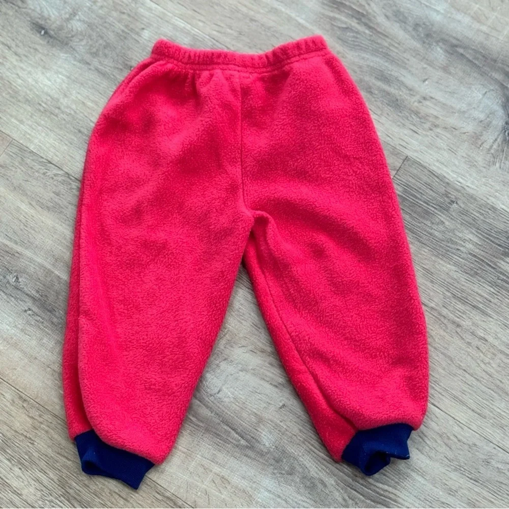 Kidz Force NYC 24 Months "My Football" Red Blue Fleece Pajama Set Loungewear - Picture 10 of 13